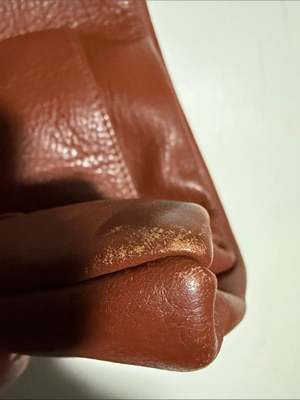 Keneth Cole New York brown Flap button bag Leather bag crossbody bag